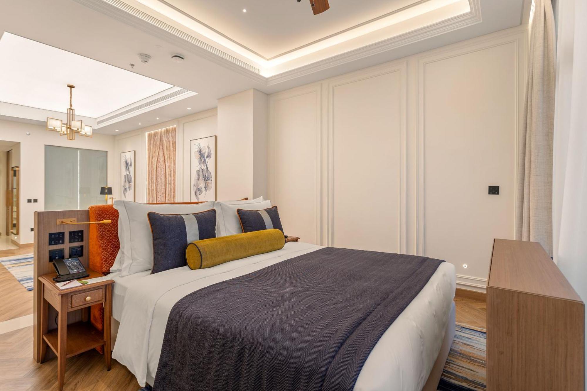 فندق عجمان المظهر الخارجي الصورة A bedroom at the hotel